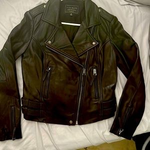 Leather Lucky Brand Women’s Jacket. Never worn!